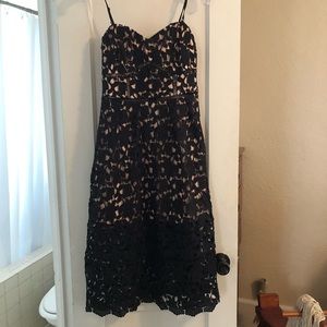 Gianni Bini Black Lace Dress